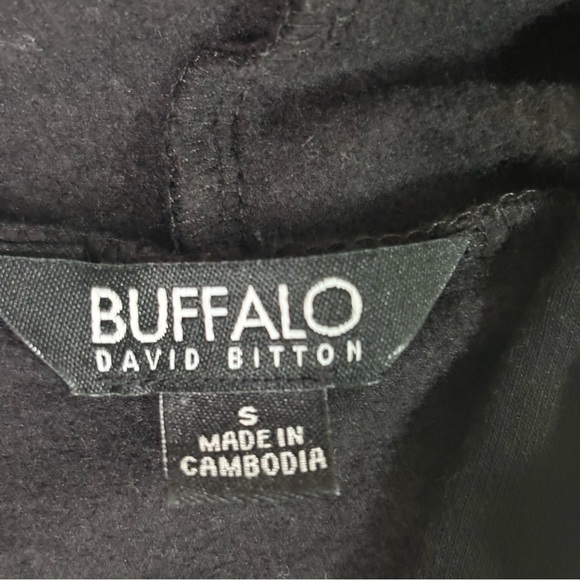 Buffalo David Bitton Black Hoodie - Picture 4 of 7